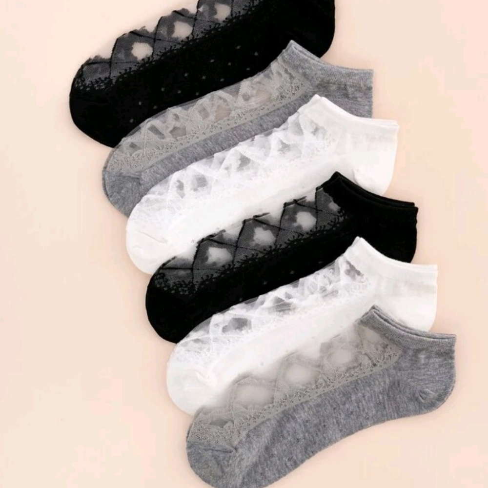 6pairs Ankle Socks